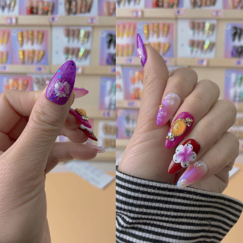 Almond Shape Nails No.156