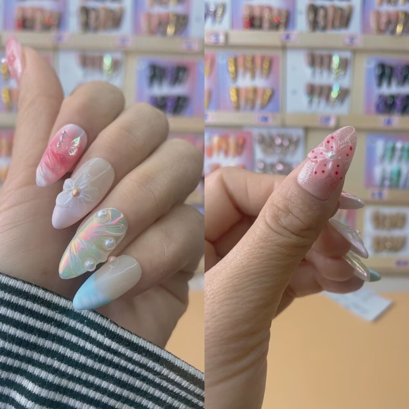 Almond Shape Nails No.148