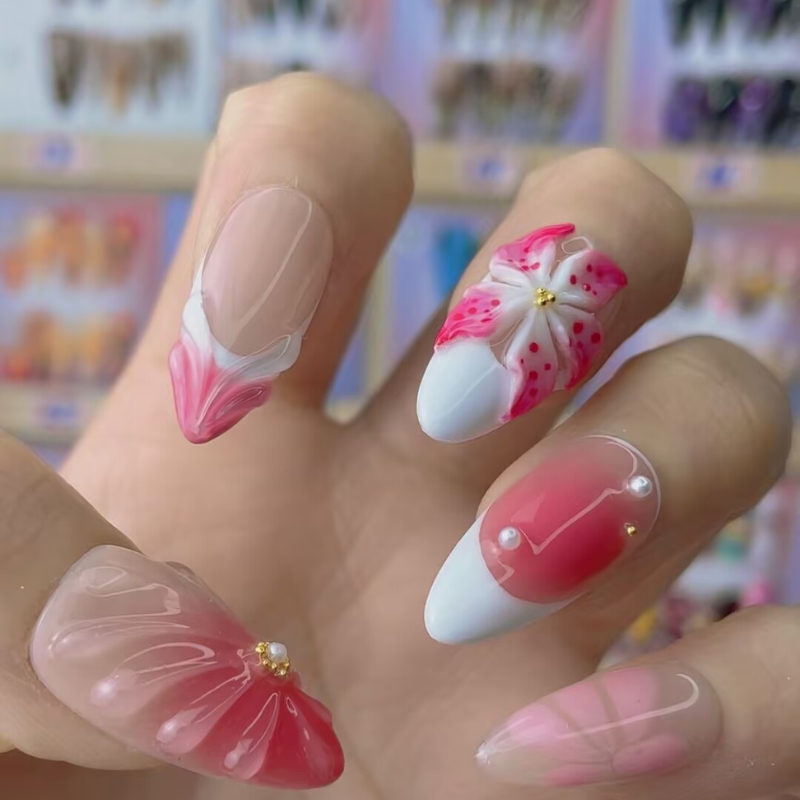Almond Shape Nails No.169