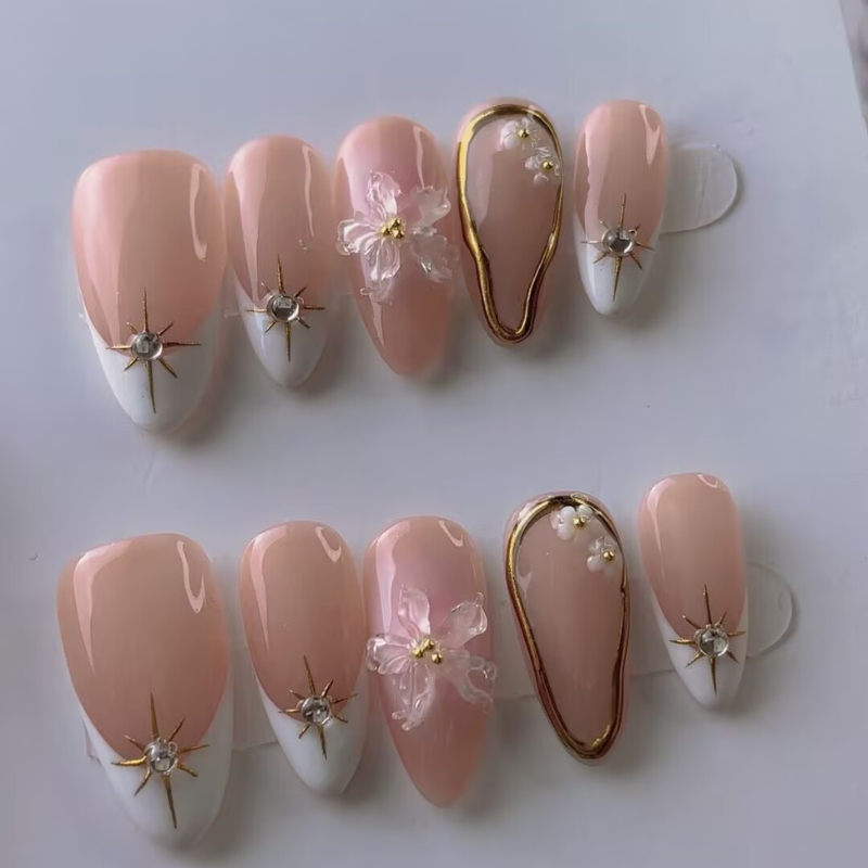 Almond Shape Nails No.134
