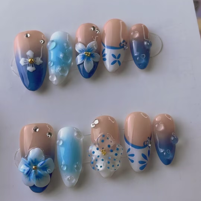 Almond Shape Nails No.158
