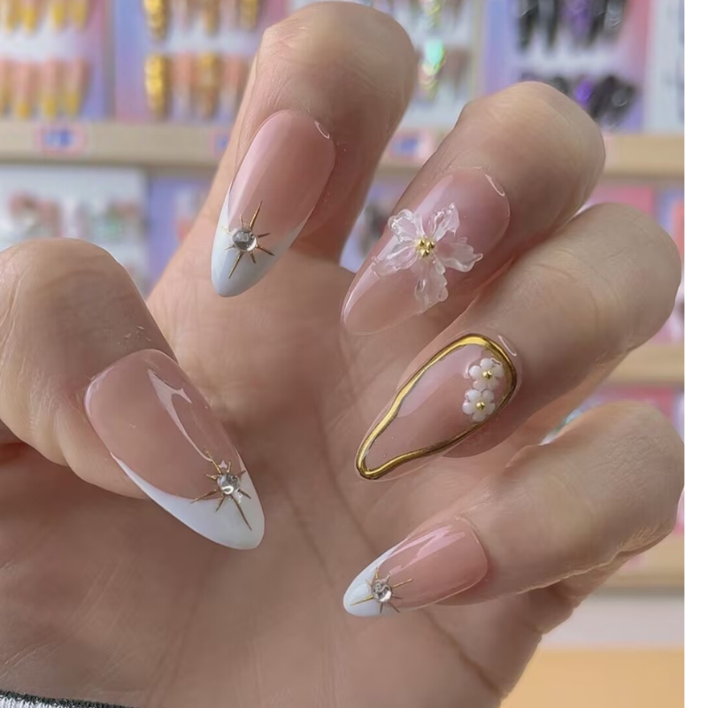 Almond Shape Nails No.134