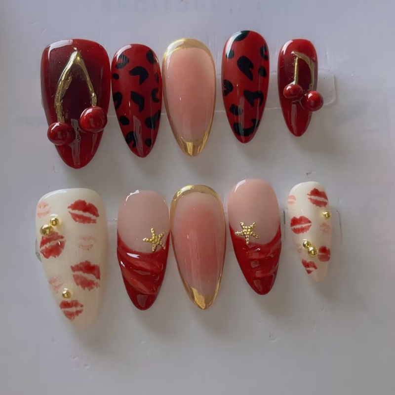 Almond Shape Nails No.175
