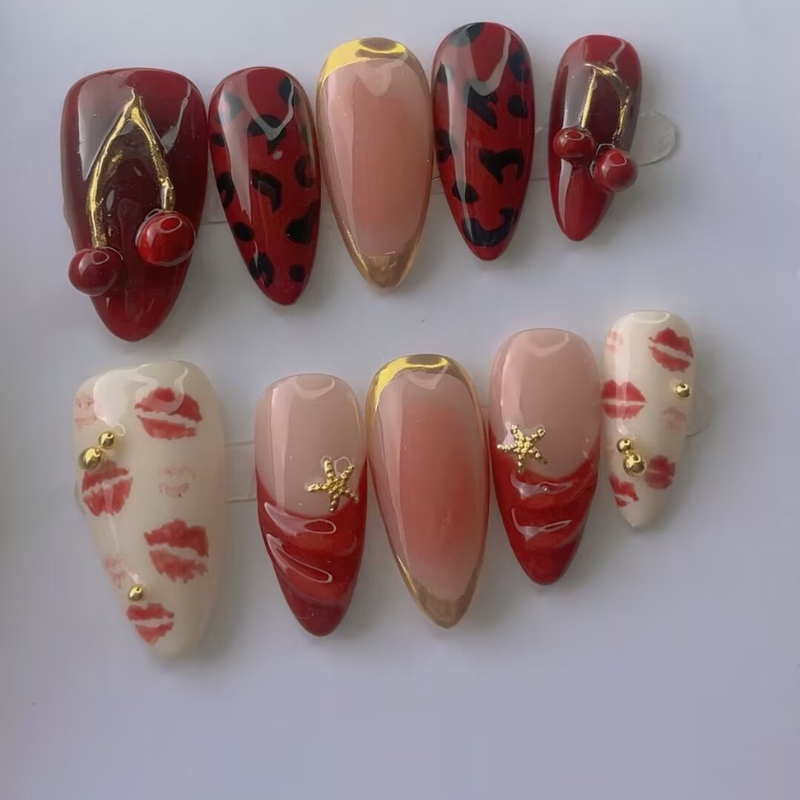 Almond Shape Nails No.160