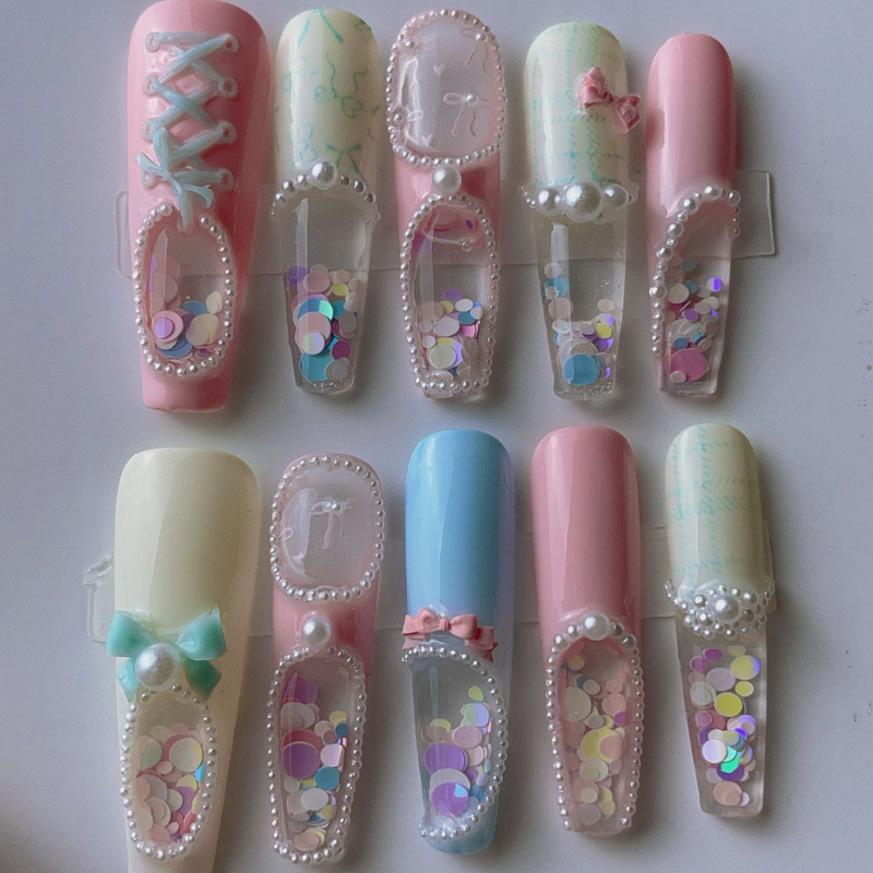 Handmade Water Nails 01