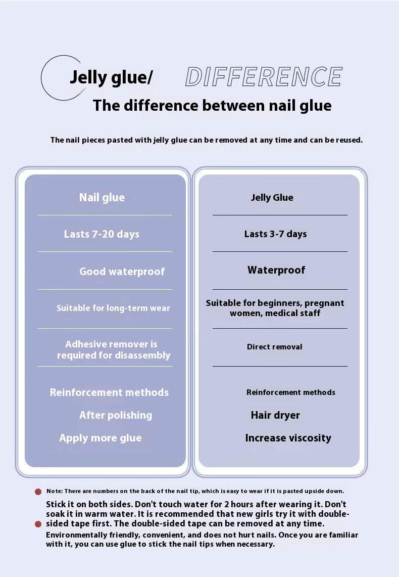 Short Style Press On Nails Live No.16