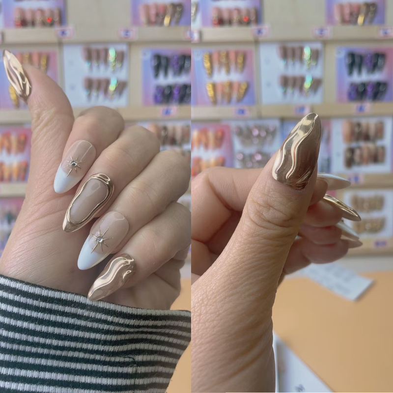 Almond Shape Nails No.162