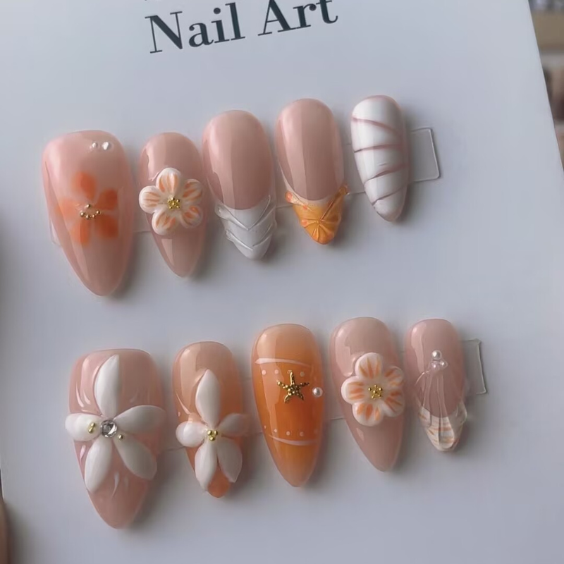 Almond Shape Nails No.170