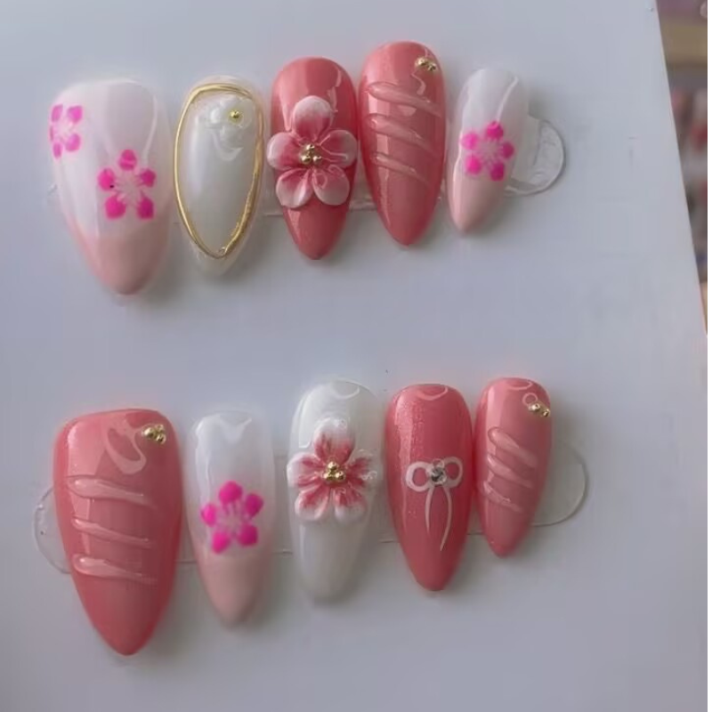 Almond Shape Nails No.149