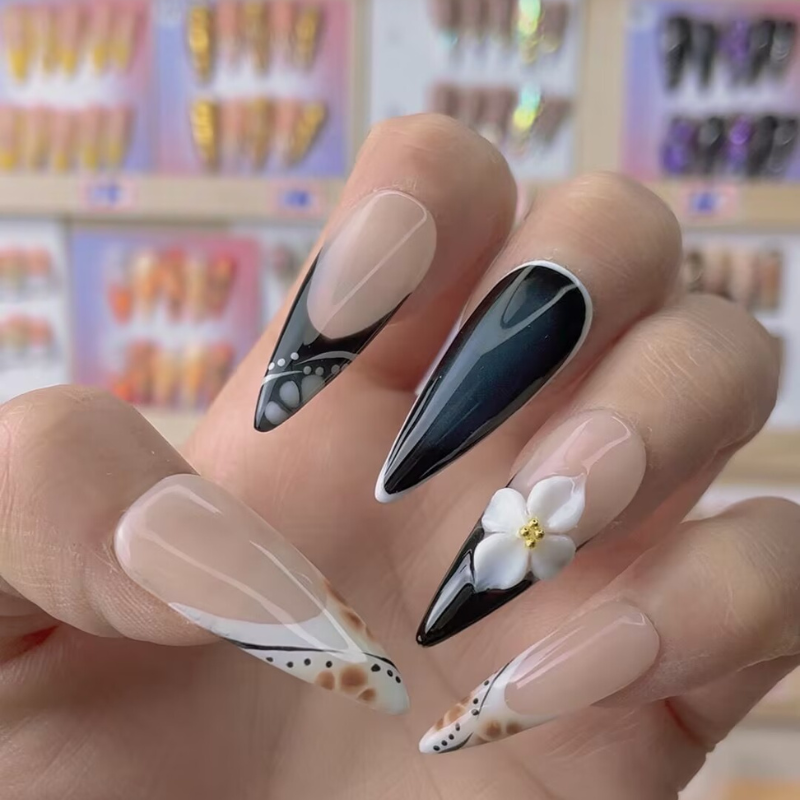 Handmade nails Pointy style 20
