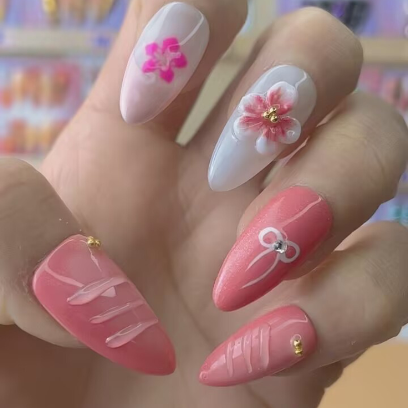 Almond Shape Nails No.149