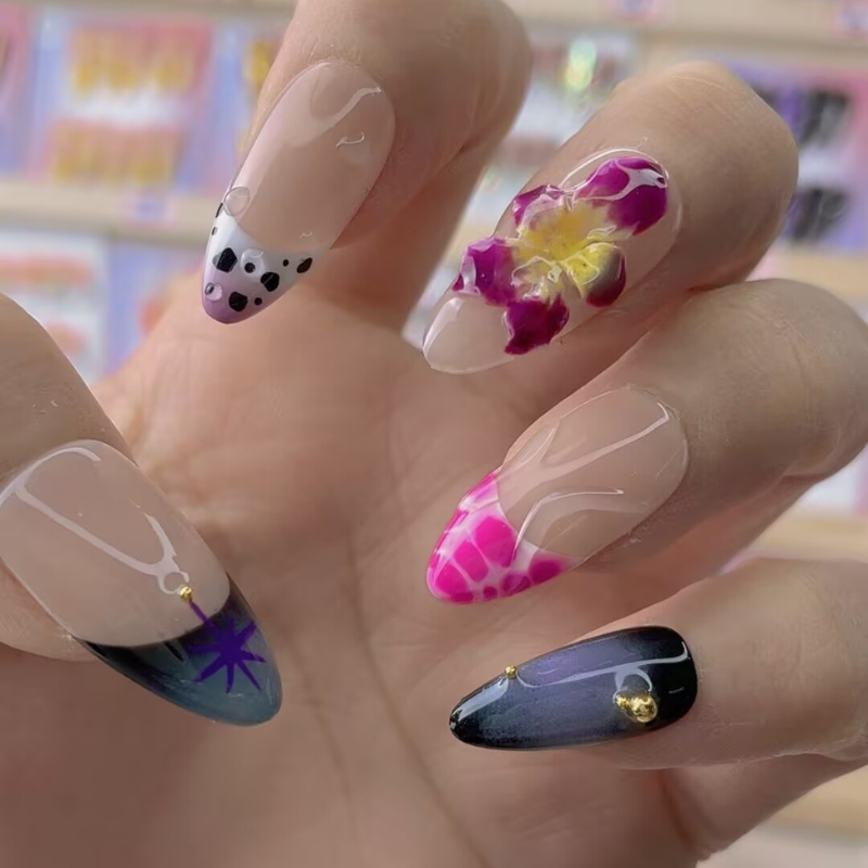 Almond Shape Nails No.164