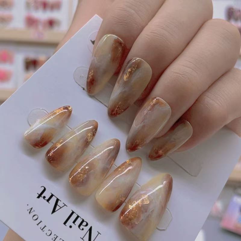Almond Shape Nails No.124