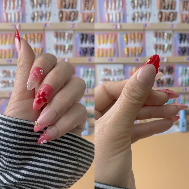 Almond Shape Nails No.135