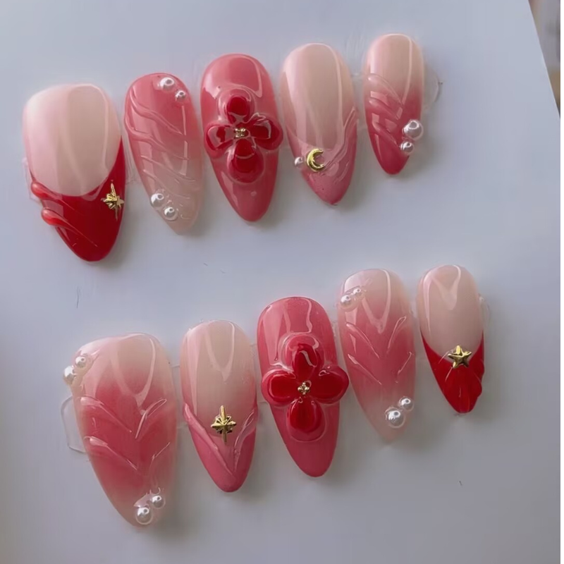 Almond Shape Nails No.135