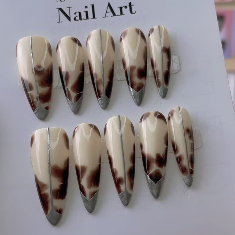 Handmade nails Pointy style 26