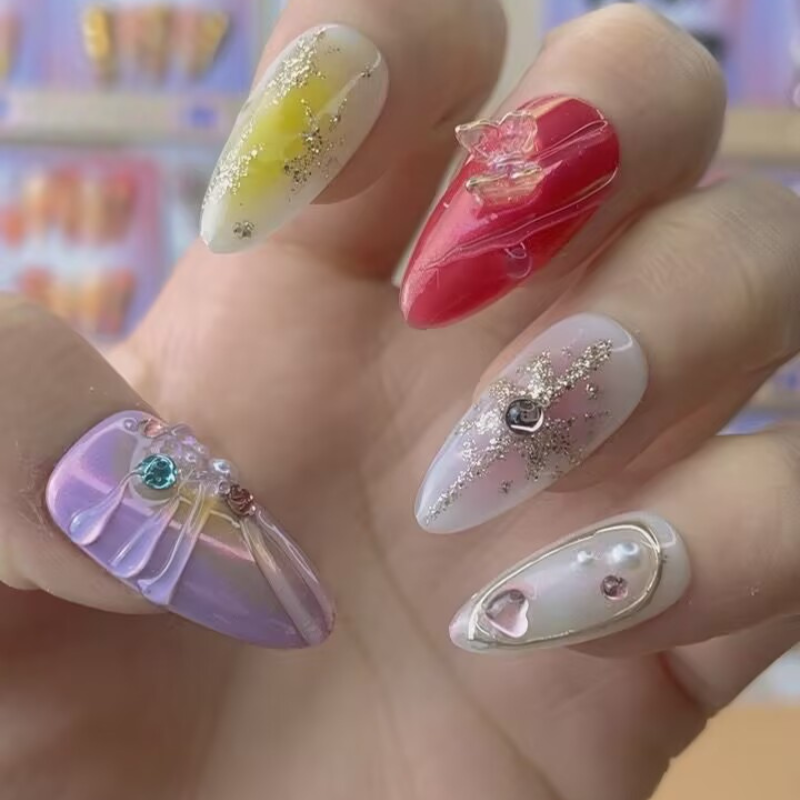 Almond Shape Nails No.150