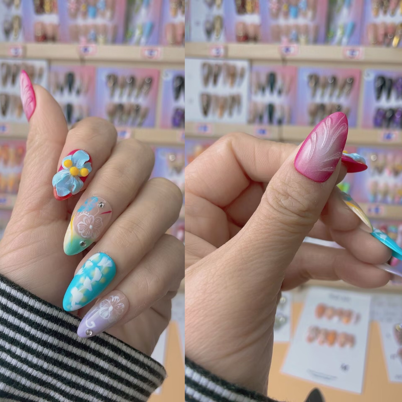 Almond Shape Nails No.171