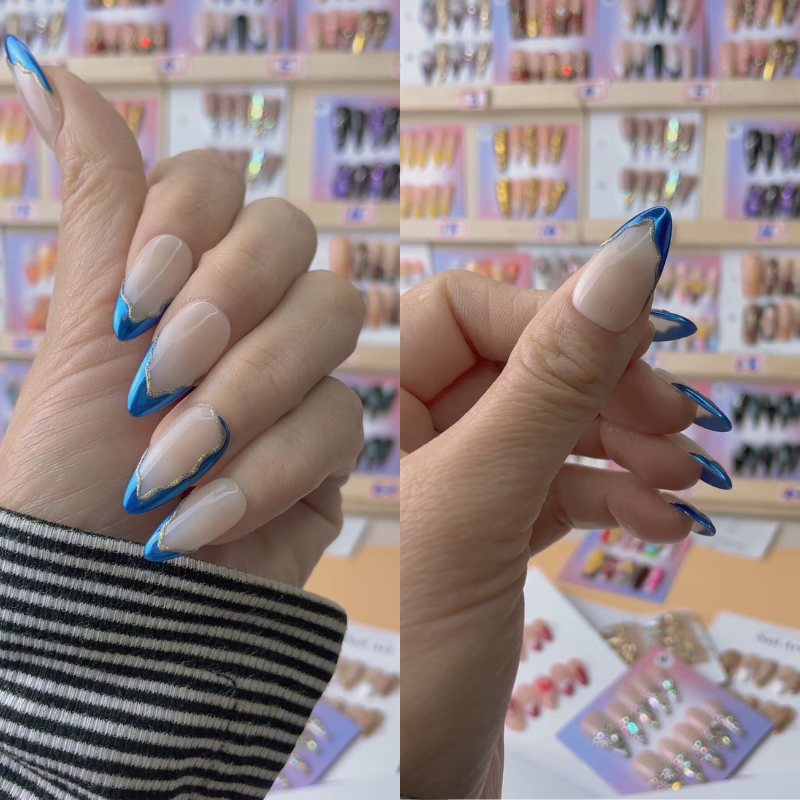 Almond Shape Nails No.166