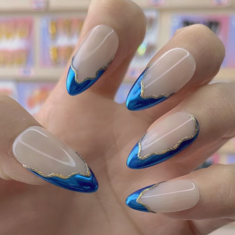 Almond Shape Nails No.166