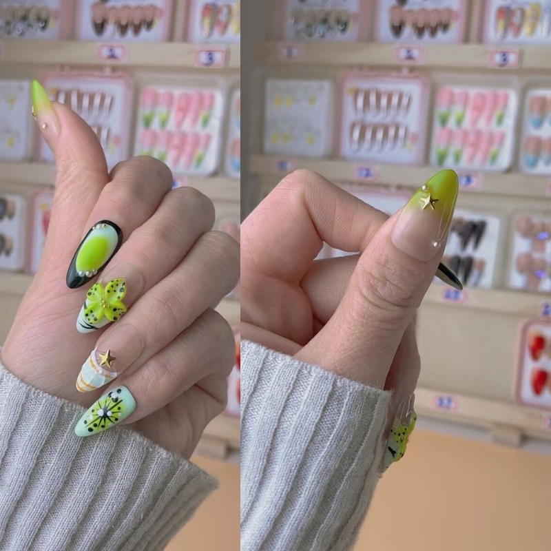 Almond Shape Nails No.137