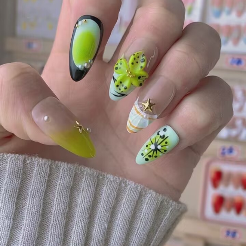 Almond Shape Nails No.137