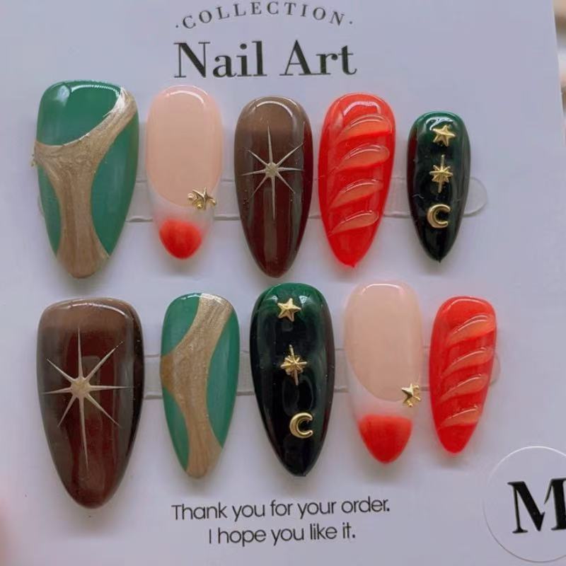 Almond Shape Nails No.121