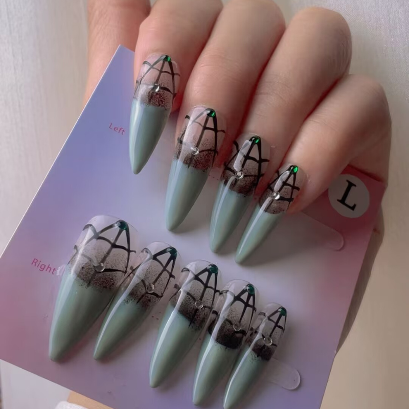 Handmade nails Pointy style 50