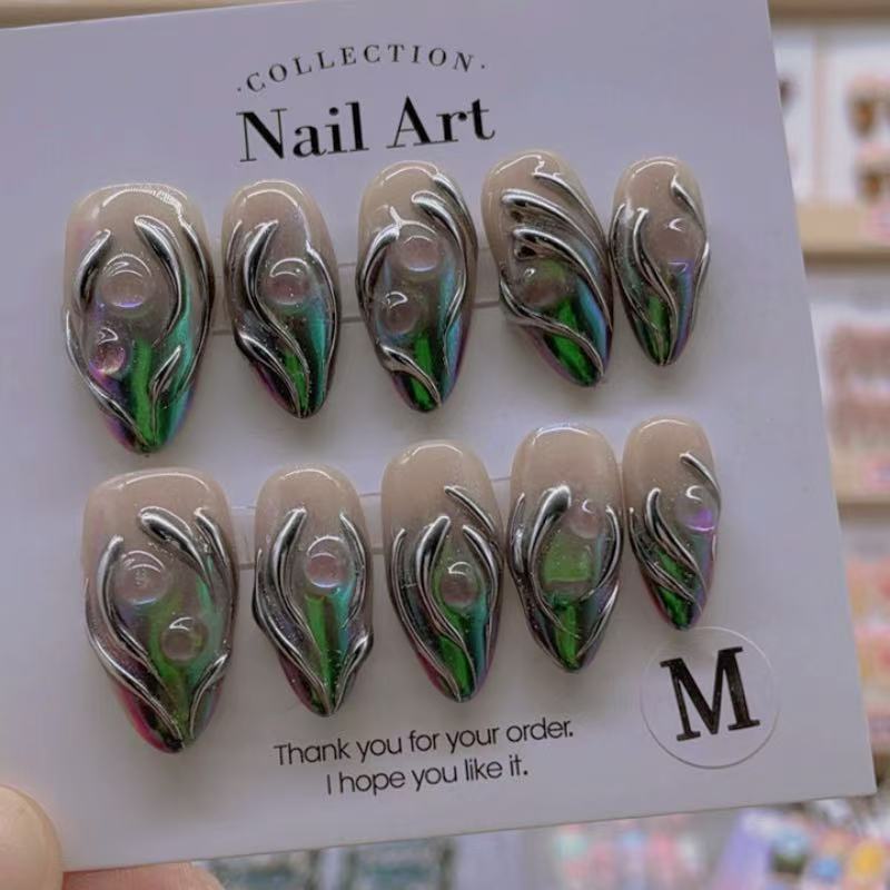 Almond Shape Nails No.120