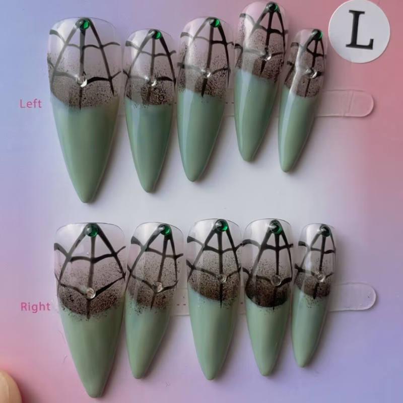 Handmade nails Pointy style 50