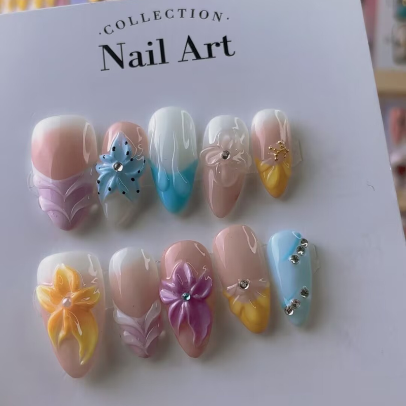 Almond Shape Nails No.131