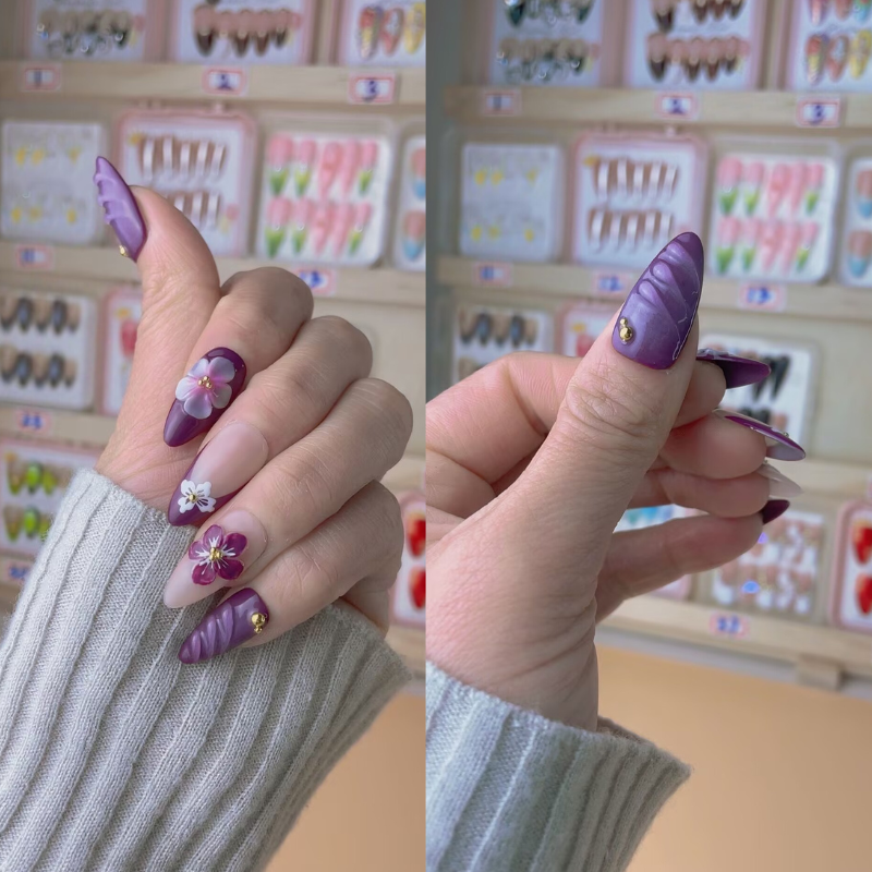 Almond Shape Nails No.138