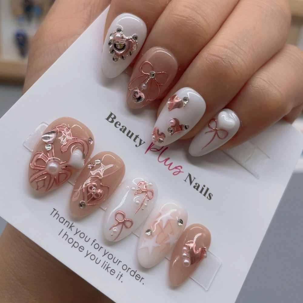 Short style press on nails No.13