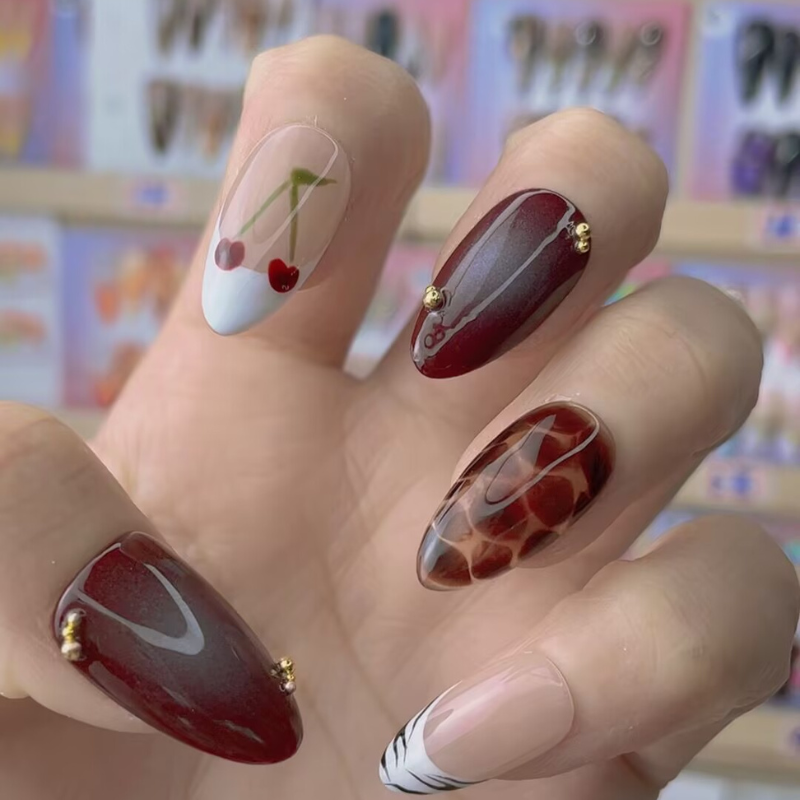 Almond Shape Nails No.168