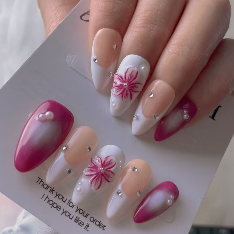 Almond Shape Nails No.177