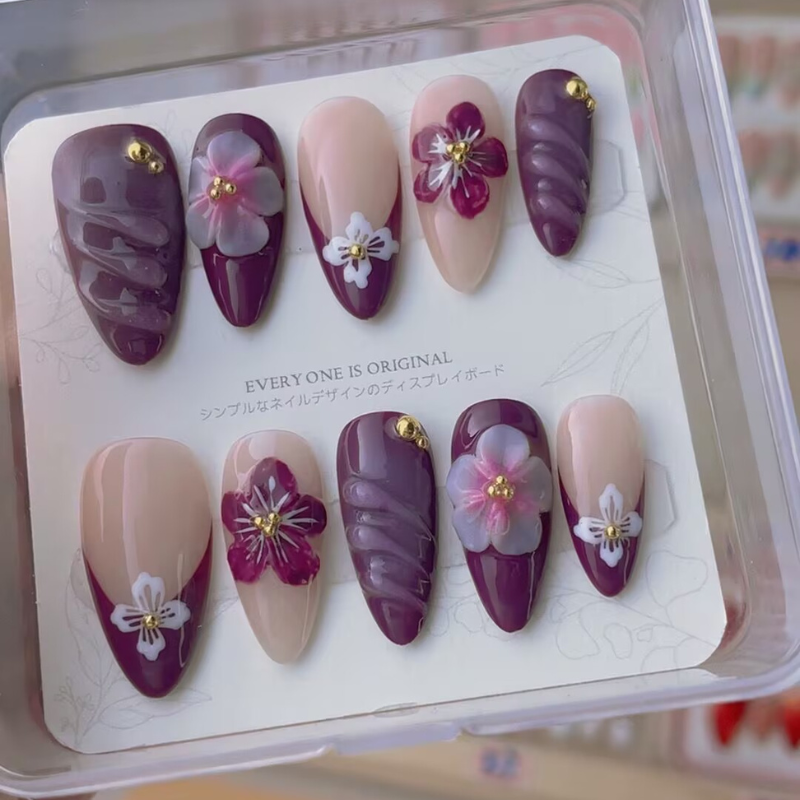 Almond Shape Nails No.138