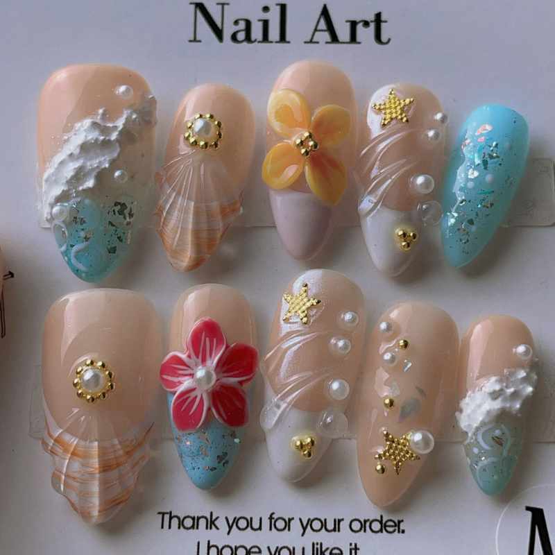Almond Shape Nails No.188