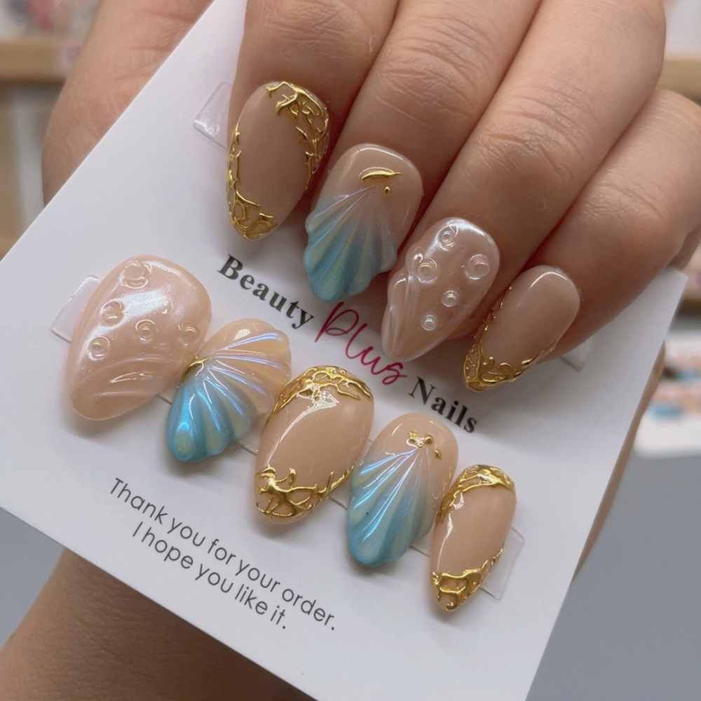 Short Style Press On Nails No.91