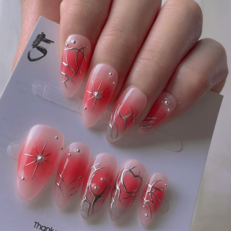 Almond Shape Nails No.180
