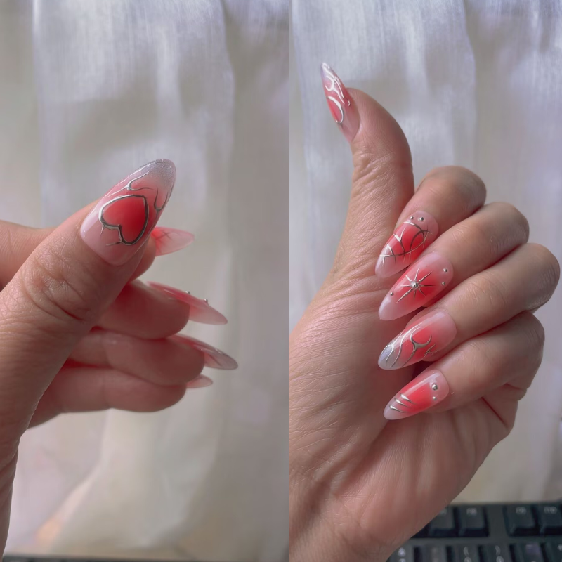 Almond Shape Nails No.180