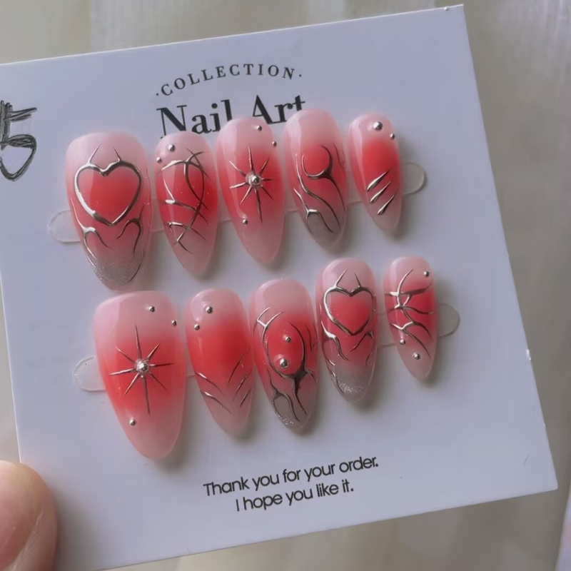 Almond Shape Nails No.180