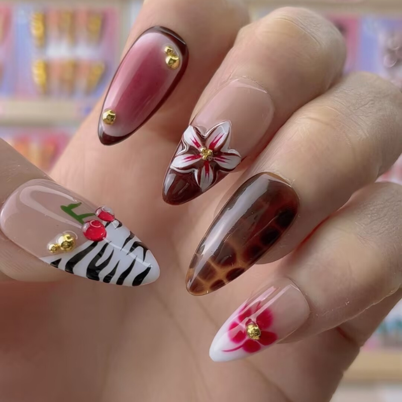 Almond Shape Nails No.151