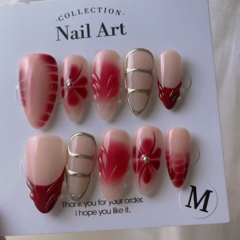 Almond Shape Nails No.181