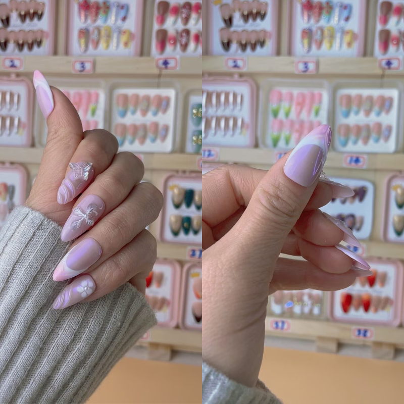 Almond Shape Nails No.143
