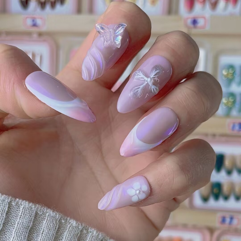 Almond Shape Nails No.143