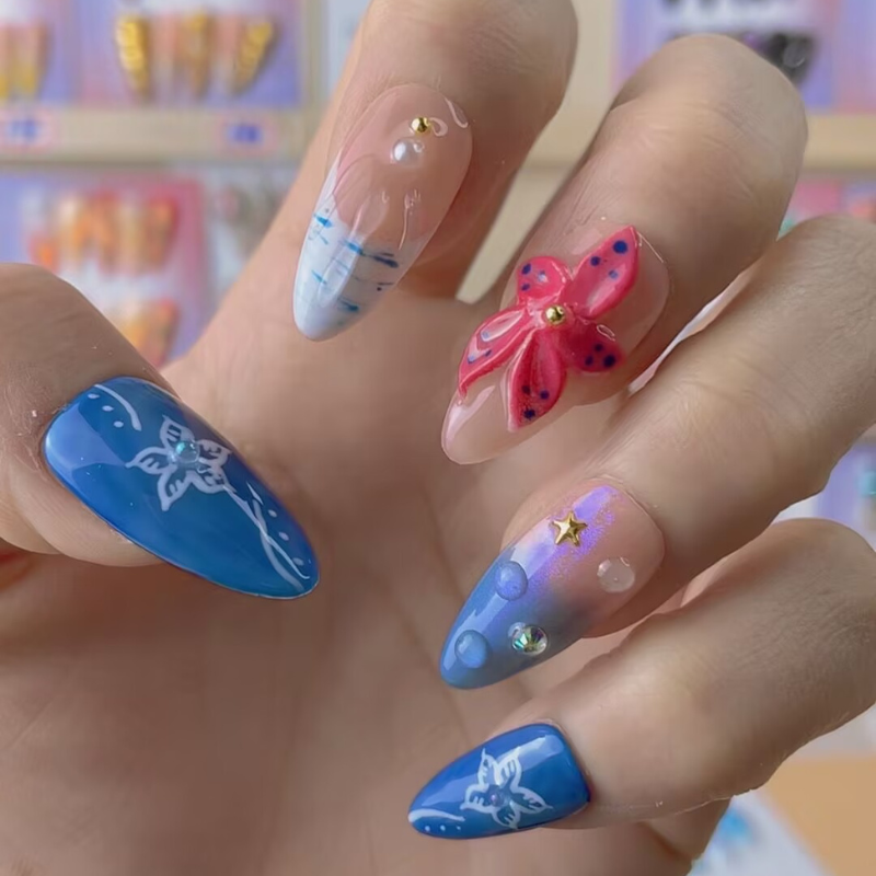 Almond Shape Nails No.152