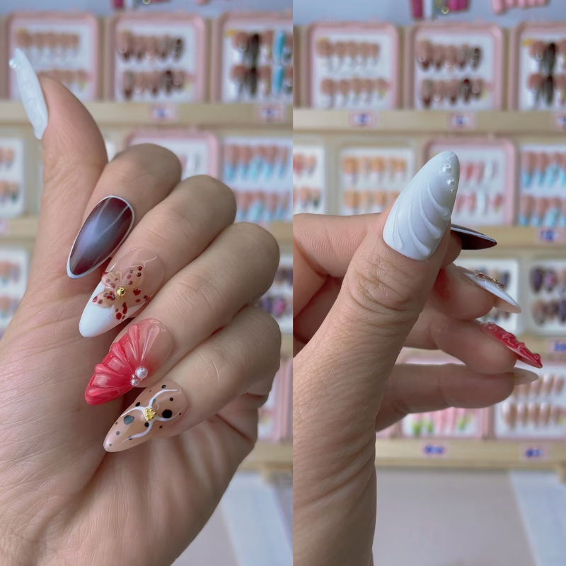 Almond Shape Nails No.146