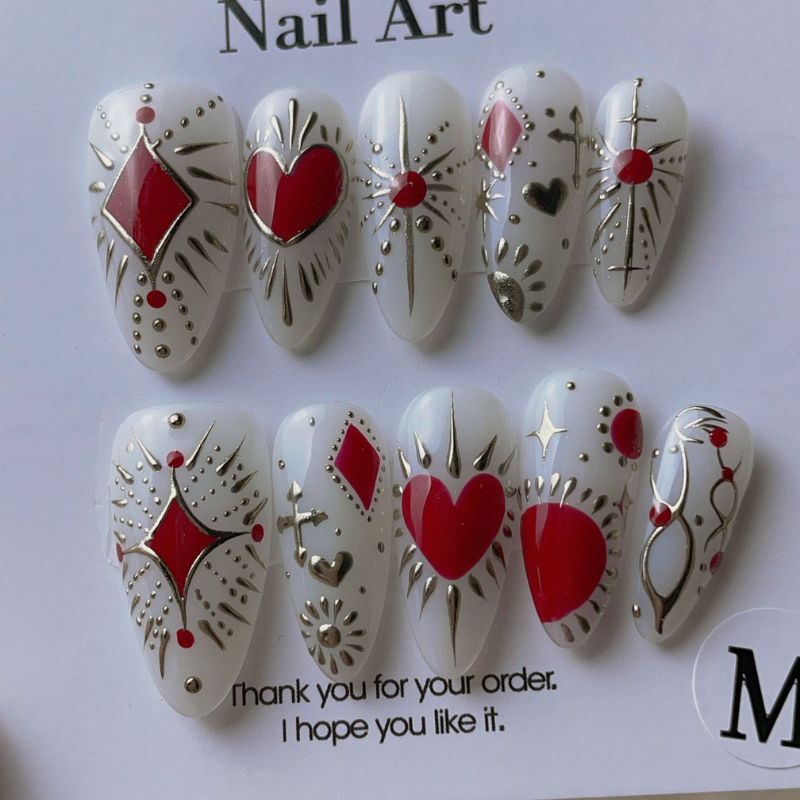 Almond Shape Nails No.197