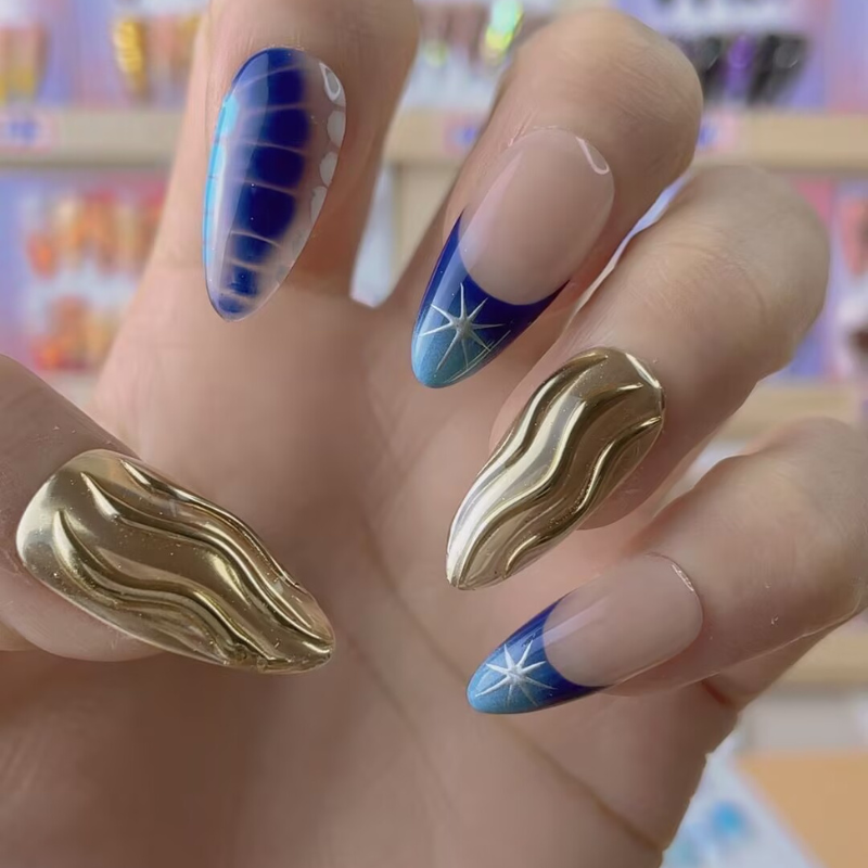 Almond Shape Nails No.153