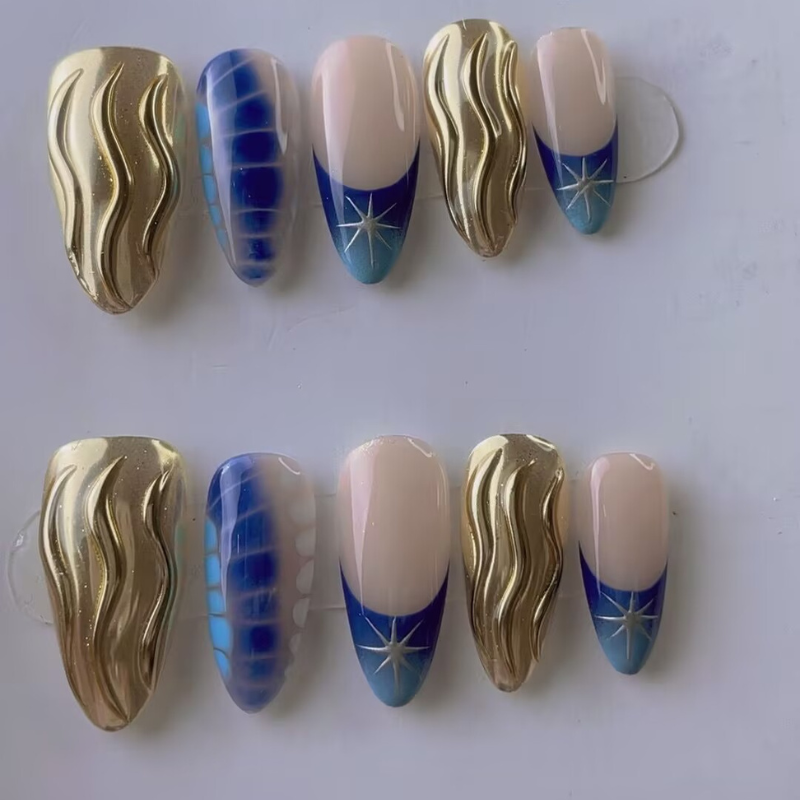 Almond Shape Nails No.153